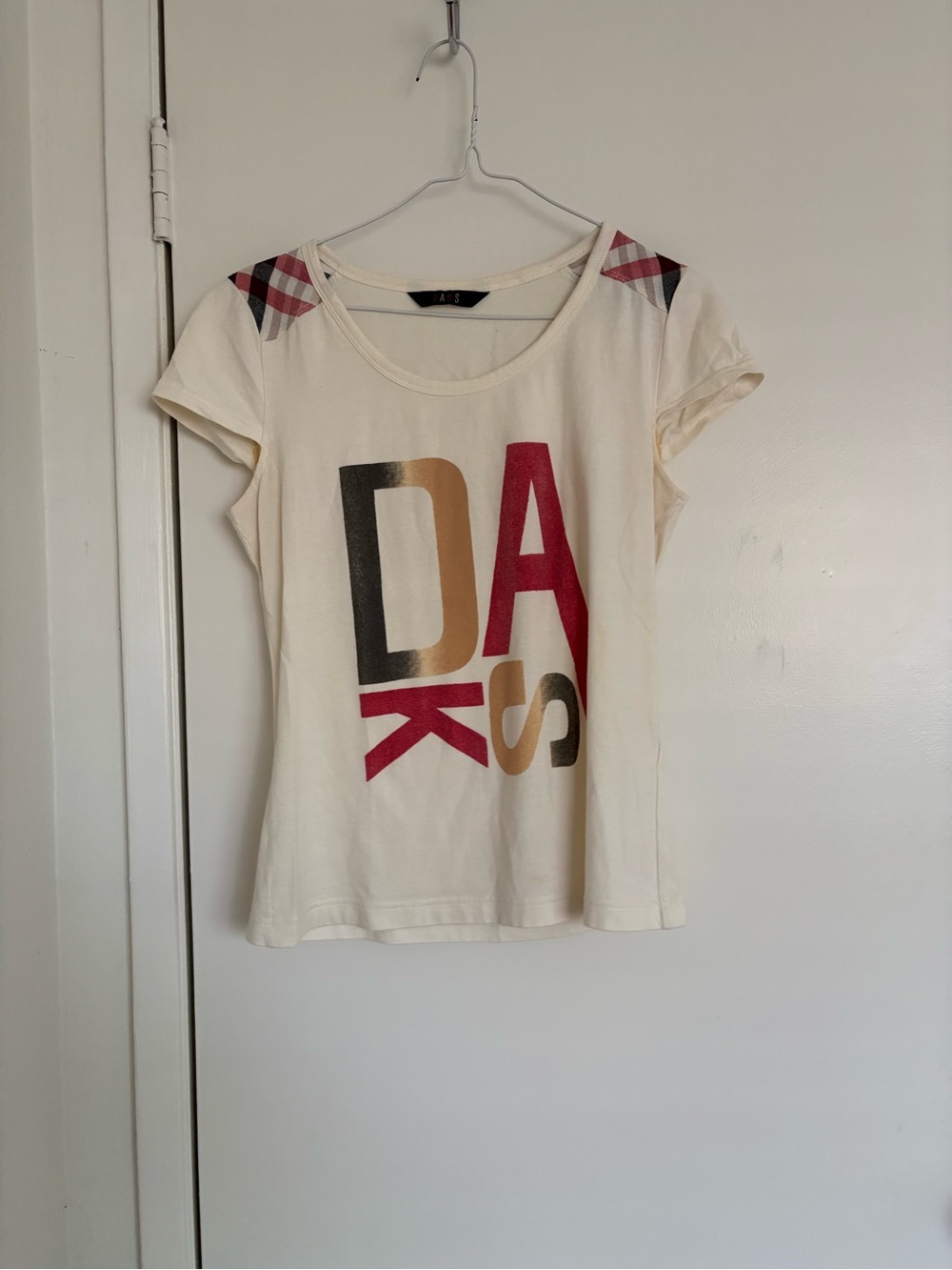 Vintage DAKS Cream Graphic Tee